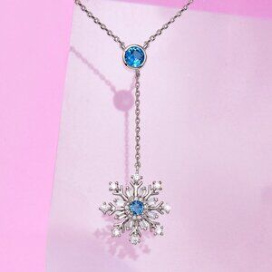 Snowflake Necklace - Charmed Aroma Winter Holiday / Christmas Collection